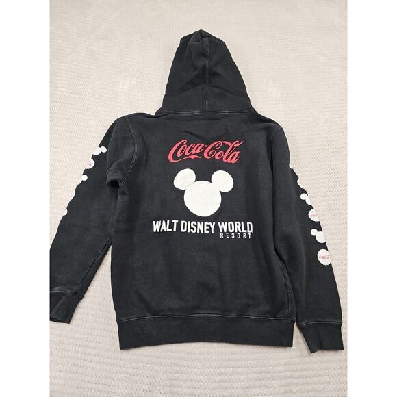 Disney World Resort Coca Cola Sweatshirt Adult Small Hooded Pull Over - Picture 6 of 7
